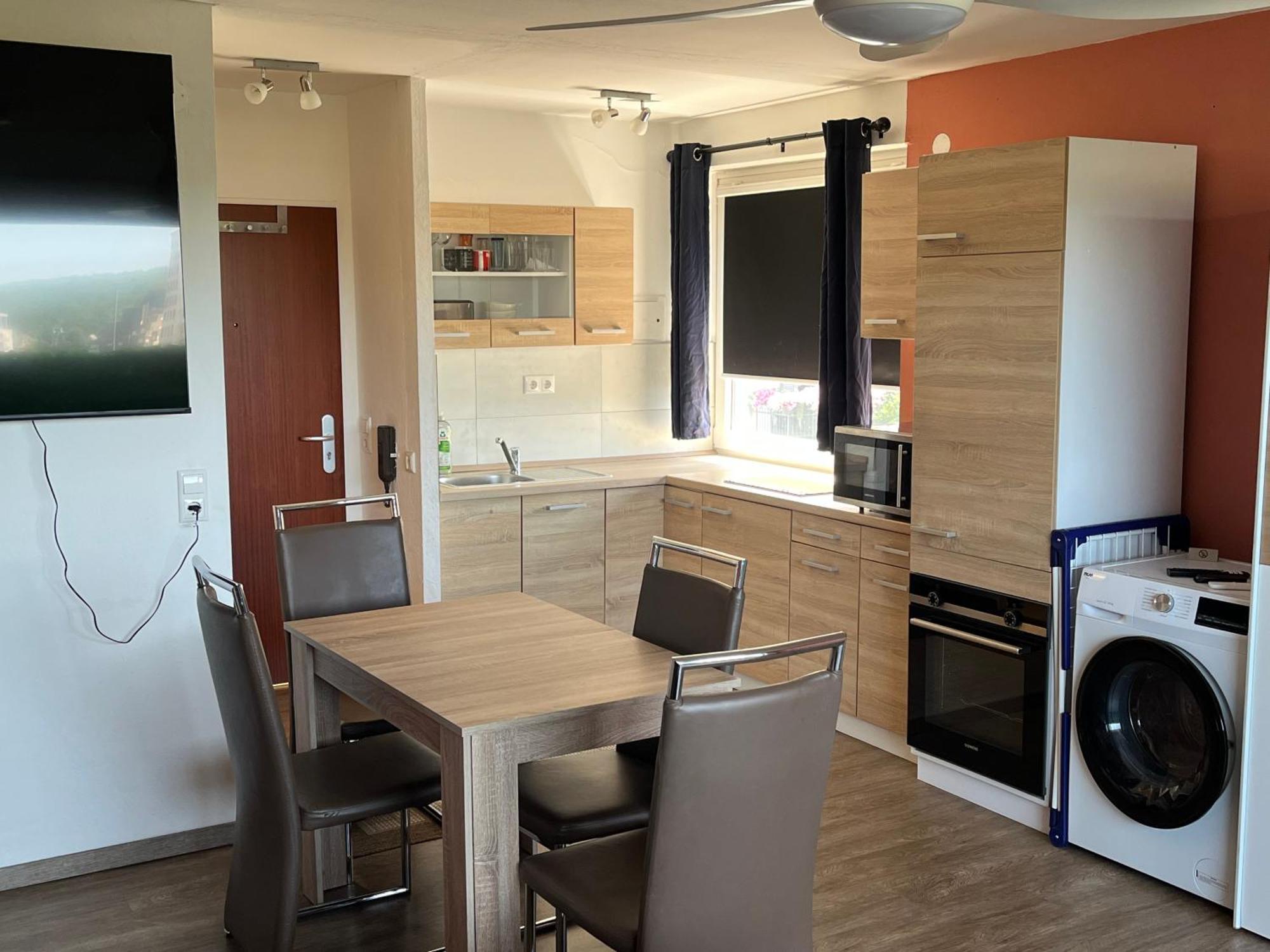 Schöne Mit Festungsblick Apartment Würzburg
